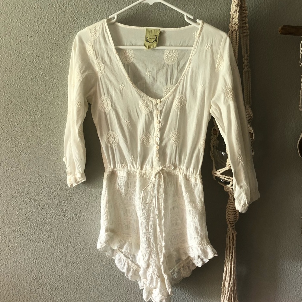 Long sleeve romper